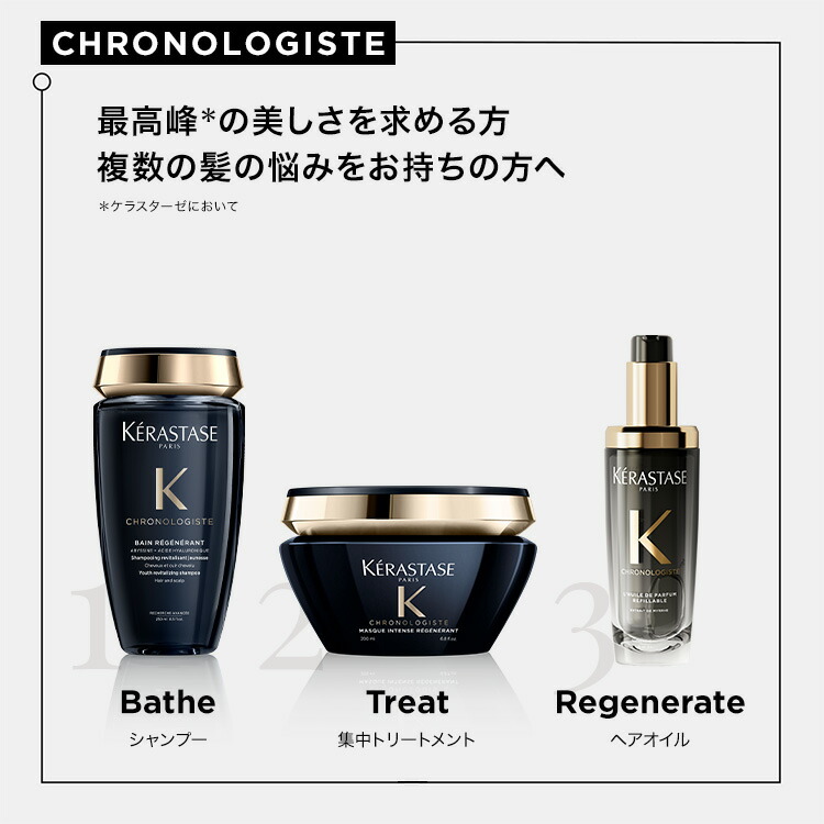 楽天市場】シャンプー・トリートメント クロノロジスト トライアル