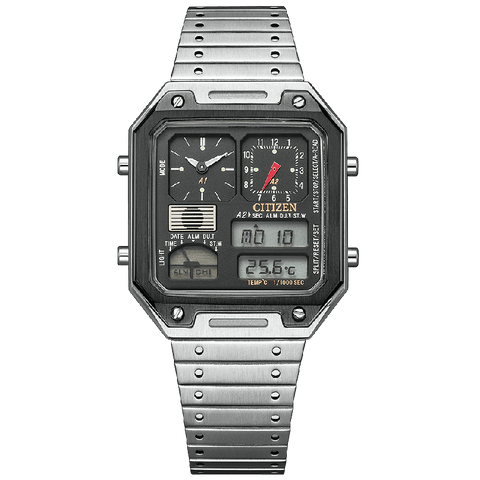 Citizen Men's RECORD LABEL Thermo Sensor Watch JG2126-69E 特定