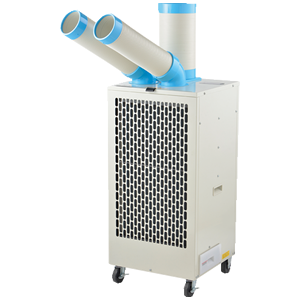 単相100V＞スポットクーラー 自動首振り(排熱ダクト付)【フロスト君