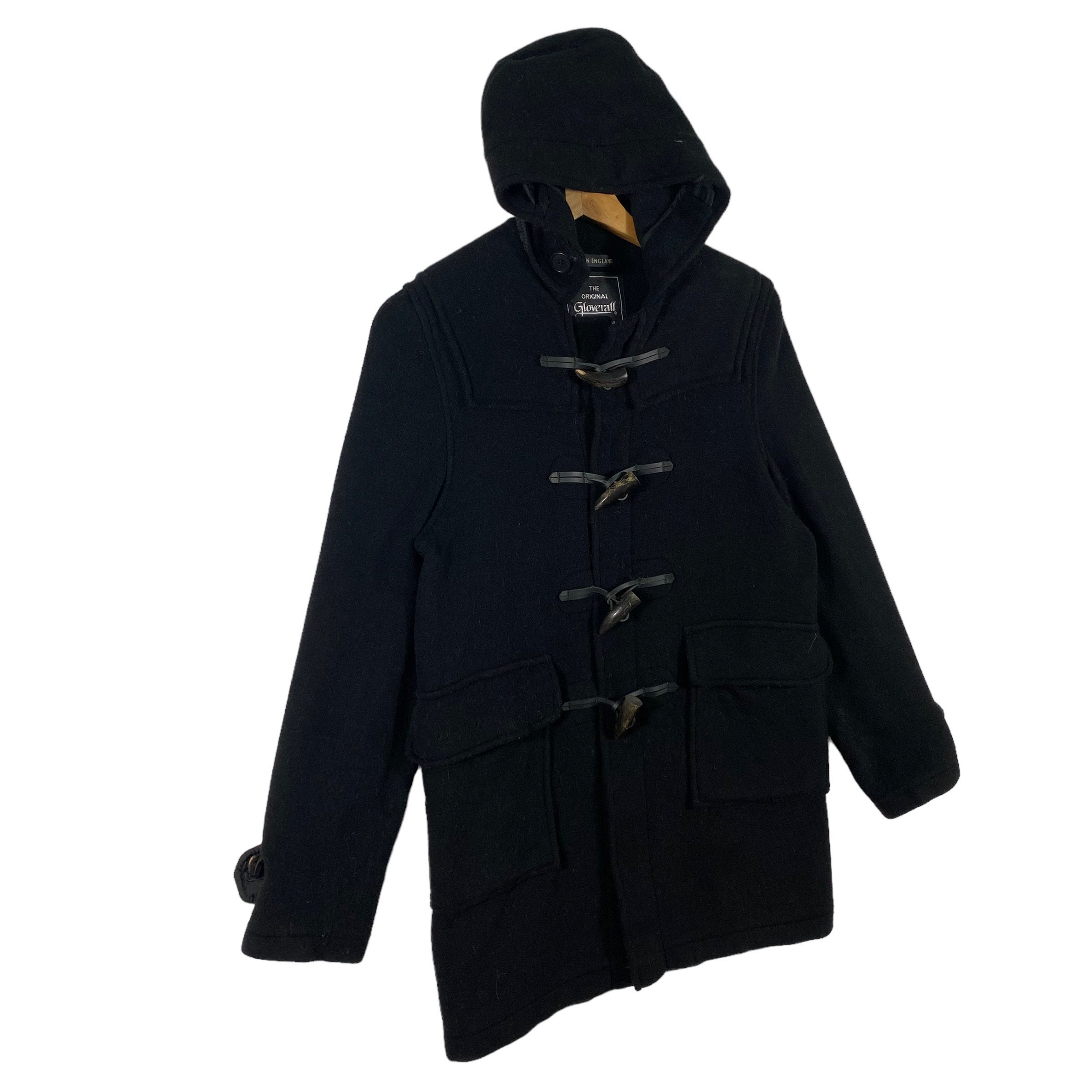 Vintage Gloverall Duffle Coat S Size Black Colour - Etsy UK