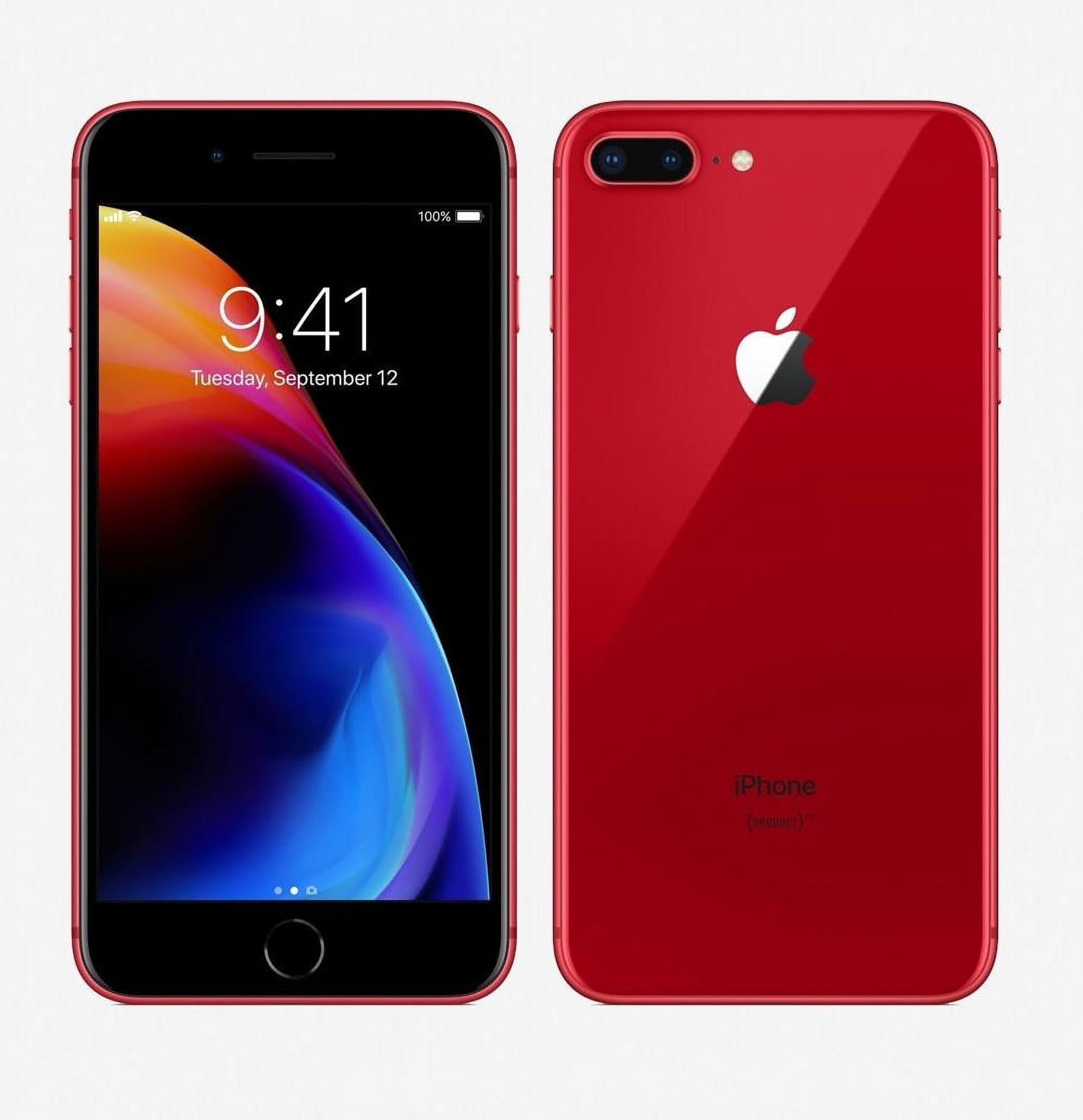Restored iPhone 8 Plus 64GB Red (Verizon) (Refurbished) - Walmart.com
