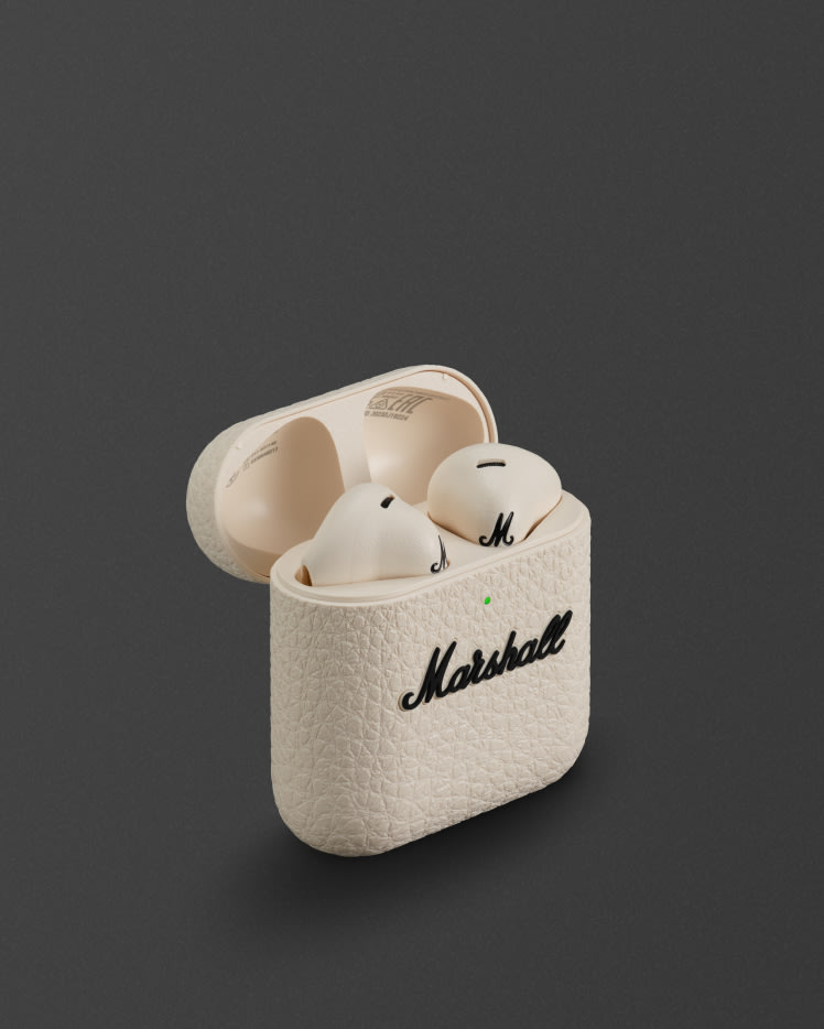 Minor IV Cream - イヤホン | Marshall.com