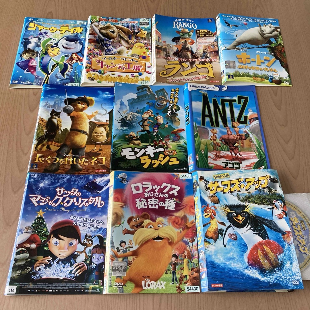 海外アニメ DVD 10本 シイラホの通販 by s shop｜ラクマ