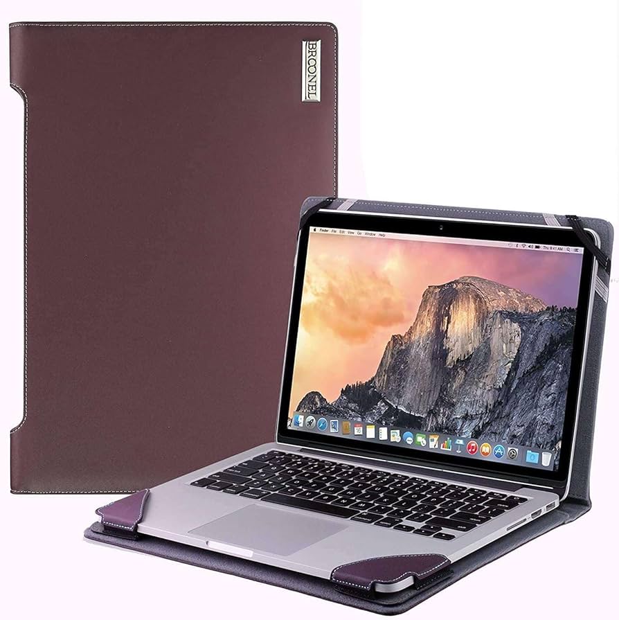 Amazon.com: Broonel - Profile Series - Purple Leather Laptop Case