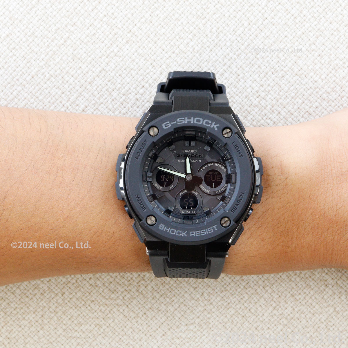 G-SHOCK ジーショック G-STEEL Gスチール GST-W300G-1A1JF メンズ