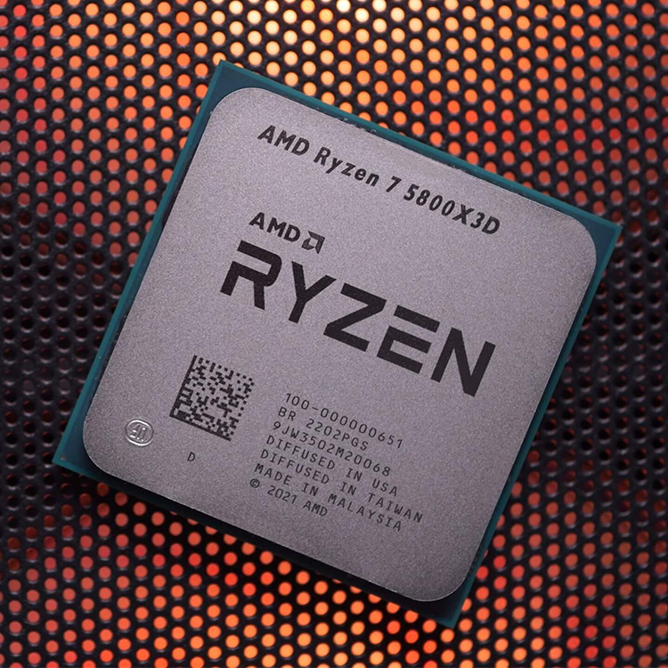 中古 AMD Ryzen 7 5800X3D 4.5GHz 8コア 16スレッド AM4マザーボード