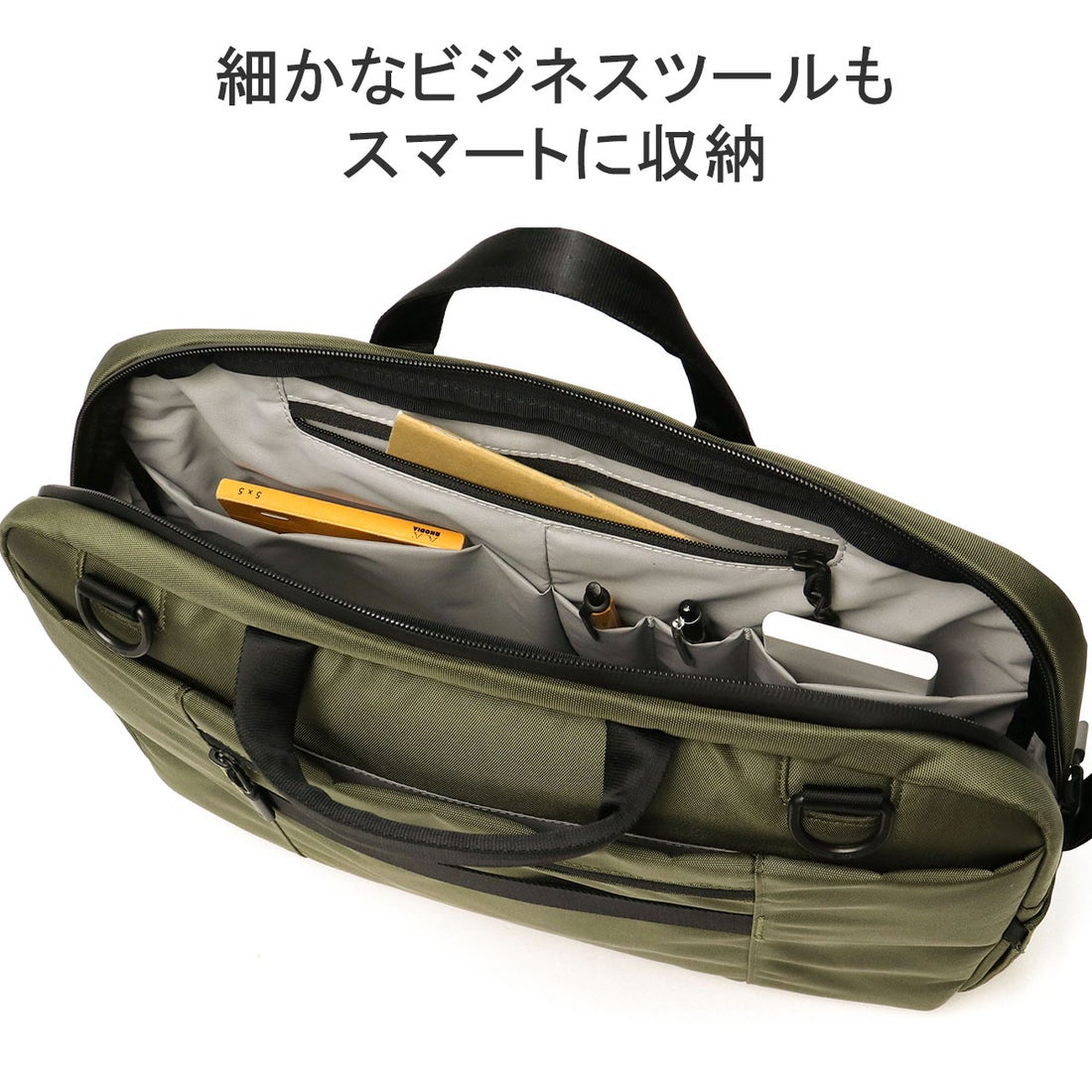 エアー Aer エアー ビジネスバッグ メンズ 軽量 Aer 2WAY ブリーフ