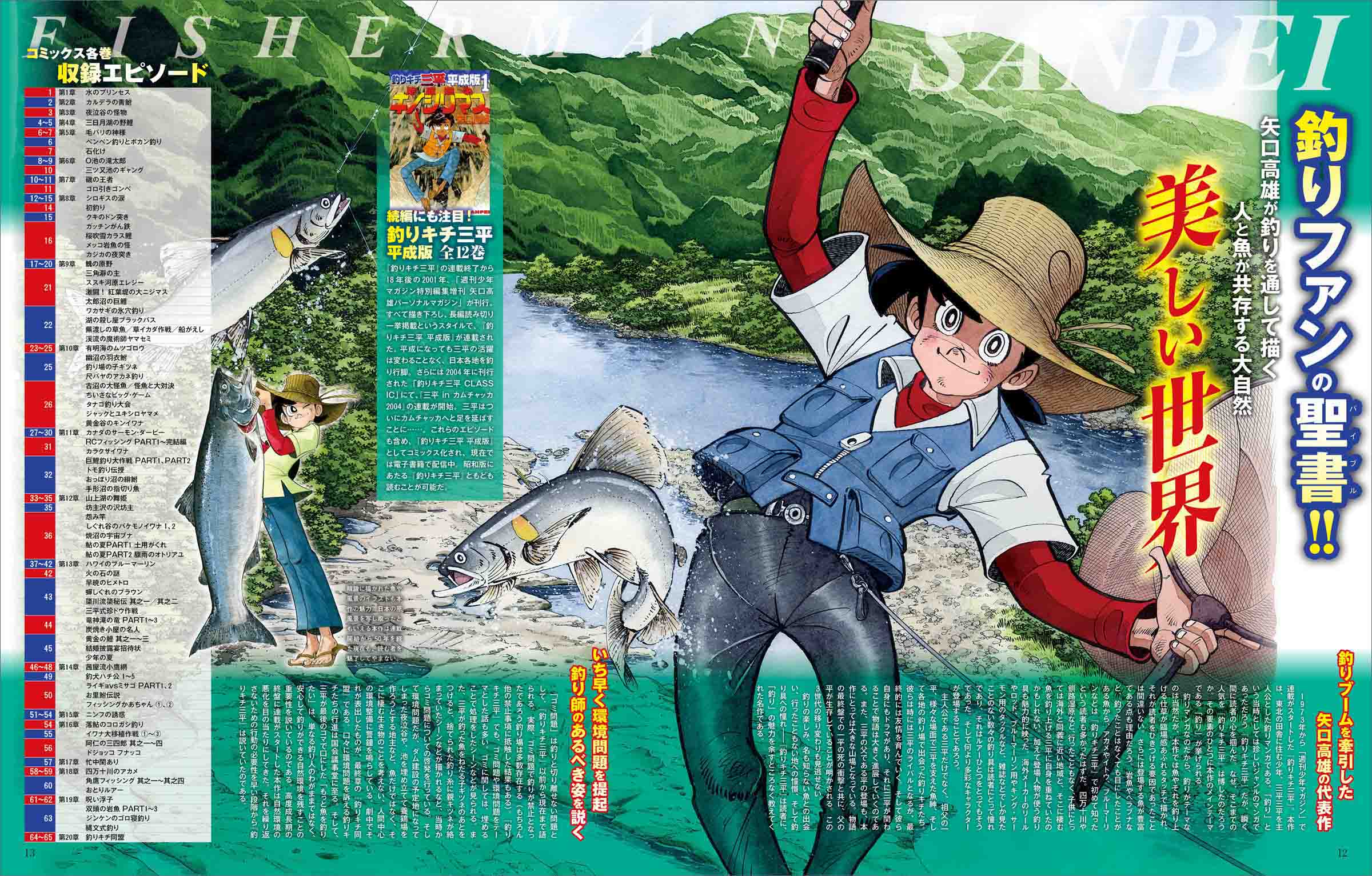 三栄オンラインストア】釣りキチ三平大解剖: ファッションカルチャー