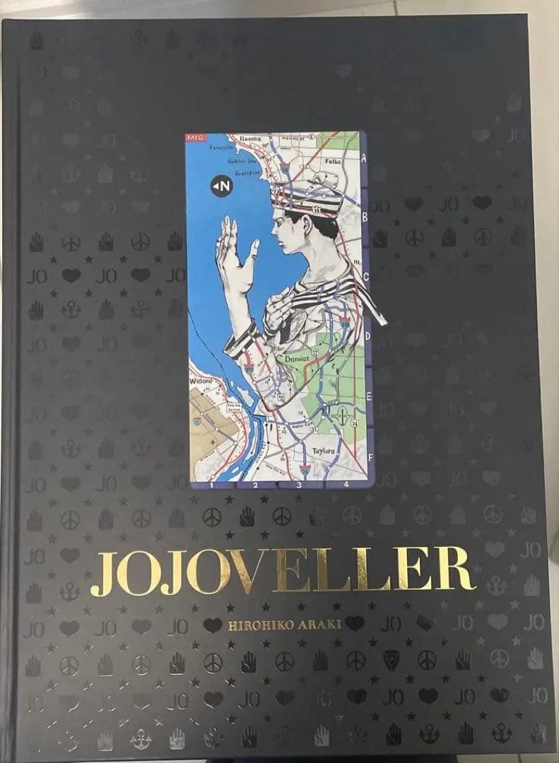 JOJOVELLER イラスト集 JoJo's Bizarre Adventure Japan Art Book JOJOVELLER Limited W/2 Blu