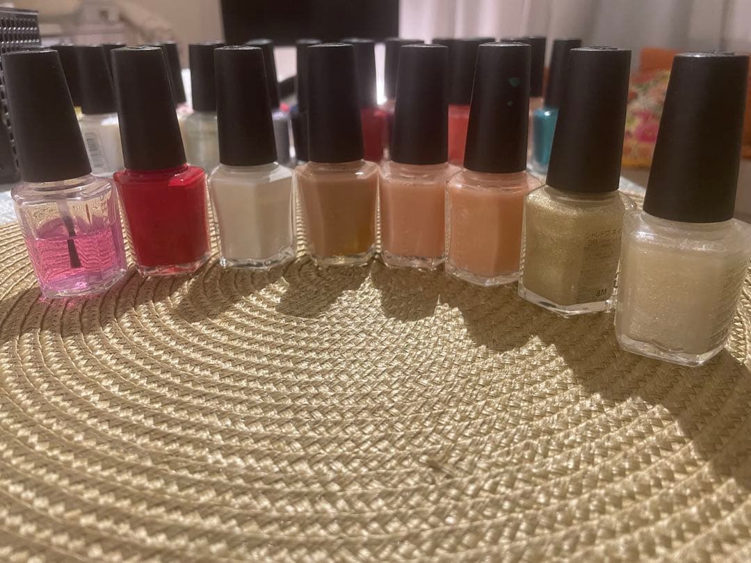 【シャレドワ】ポリッシュ29本セット＋ベースコート　　ネイルサロン開業 TAT - SHAREYDVA - クリアベースコート