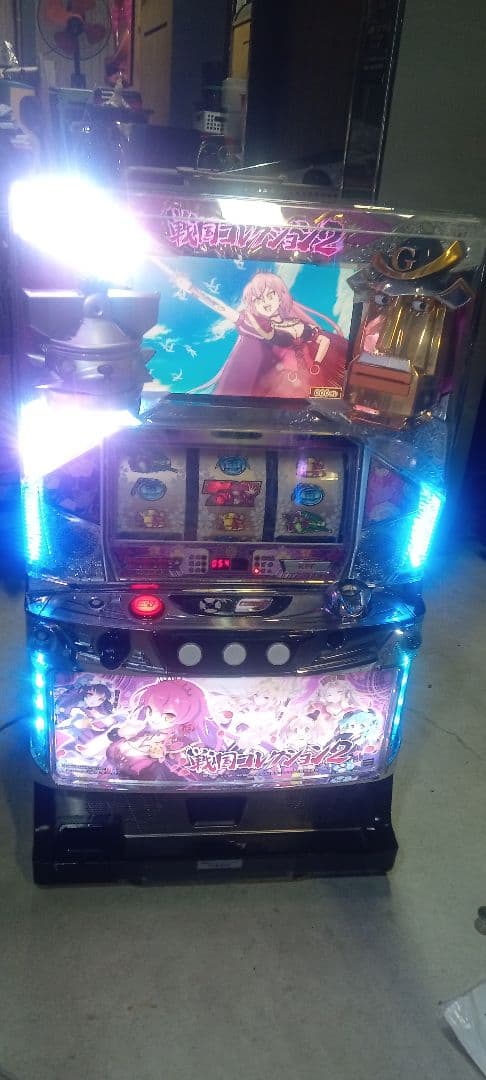 送料込　パチスロ　実機KPE 戦国コレクション2 アミューズ　不要　家スロ Yahoo!オークション -「戦国コレクション2 (コイン不要機)」(パチスロ