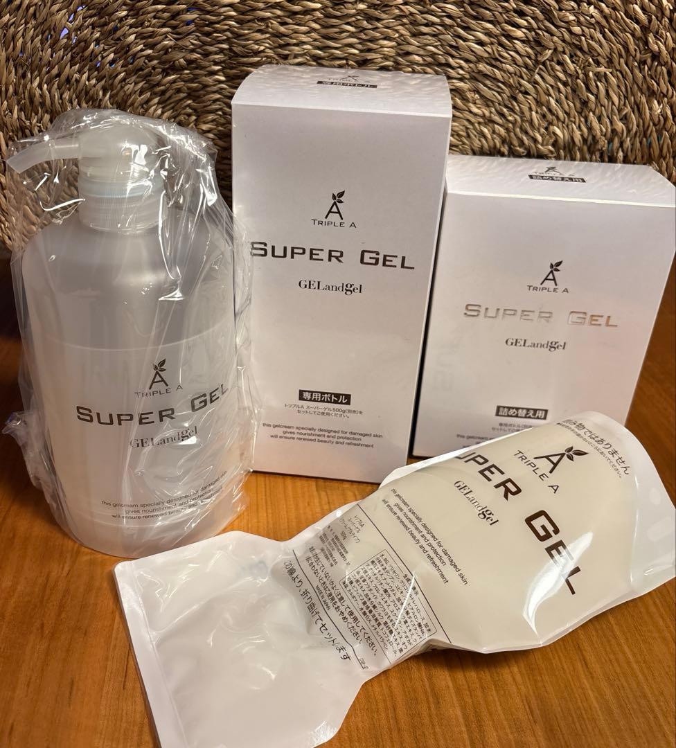 ゲルアンドゲルトリプルＡスーパーゲル　専用ボトルゲル500グラム 楽天市場】ゲルアンドゲル （ゲル＆ゲル ） トリプルA スーパーゲル