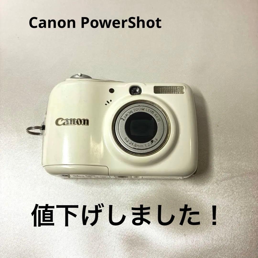 ★希少品★Canon PowerShot E1 PC1338 ホワイト PowerShot E1 - Canon Camera Museum