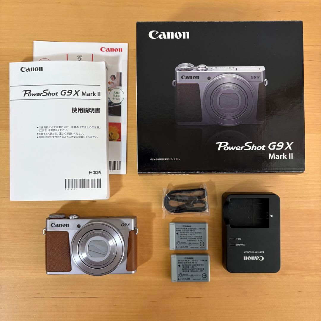 デジタルカメラ Canon PowerShot G9 X Mark II Canon G9X Mark II PowerShot Digital Camera (G9X II Black) B&H