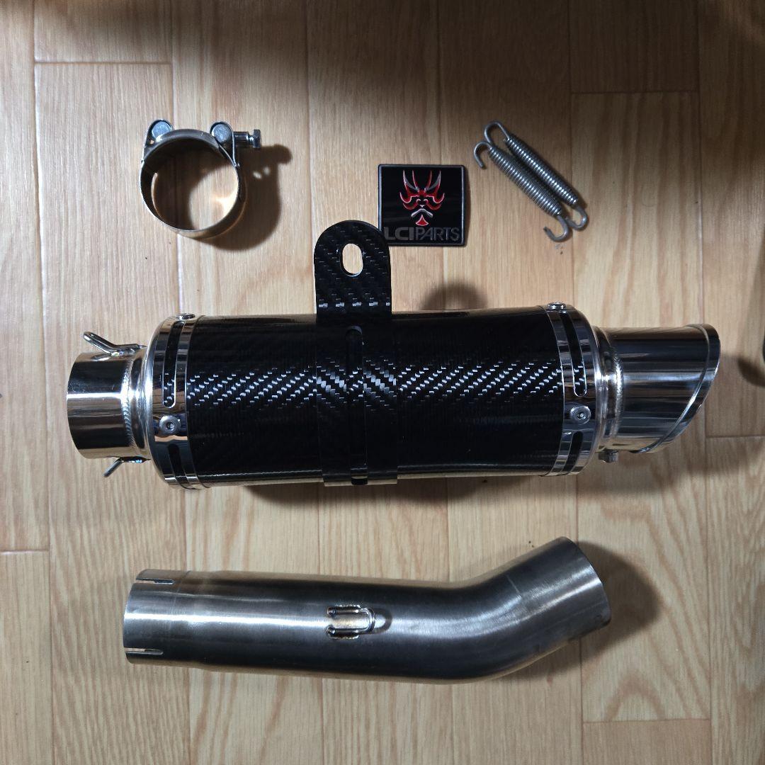 CB400SF CB400SB　LCI製ショートカーボンスリップオンマフラー 送料無料 アールズギア CB400SF/SB 2018- マフラー リアルSP スリップ