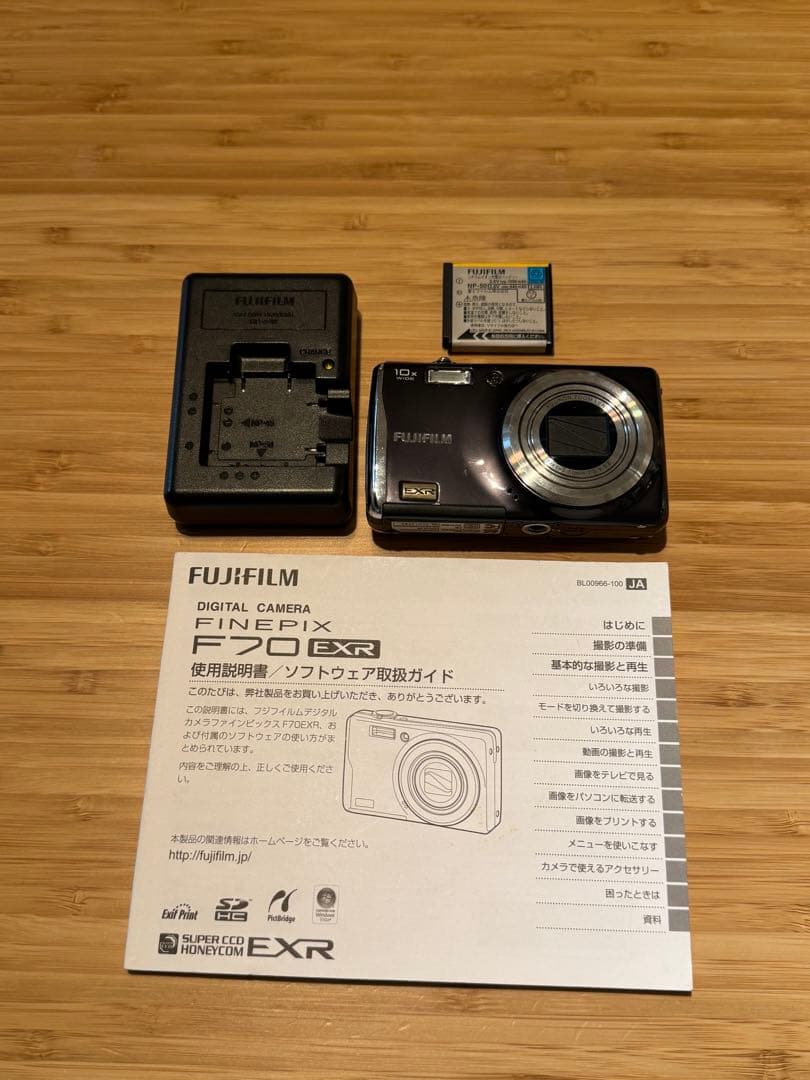 FUJIFILM FinePix F70EXR ブラック Fujifilm finepix F770EXR digital camera Black Superb | eBay
