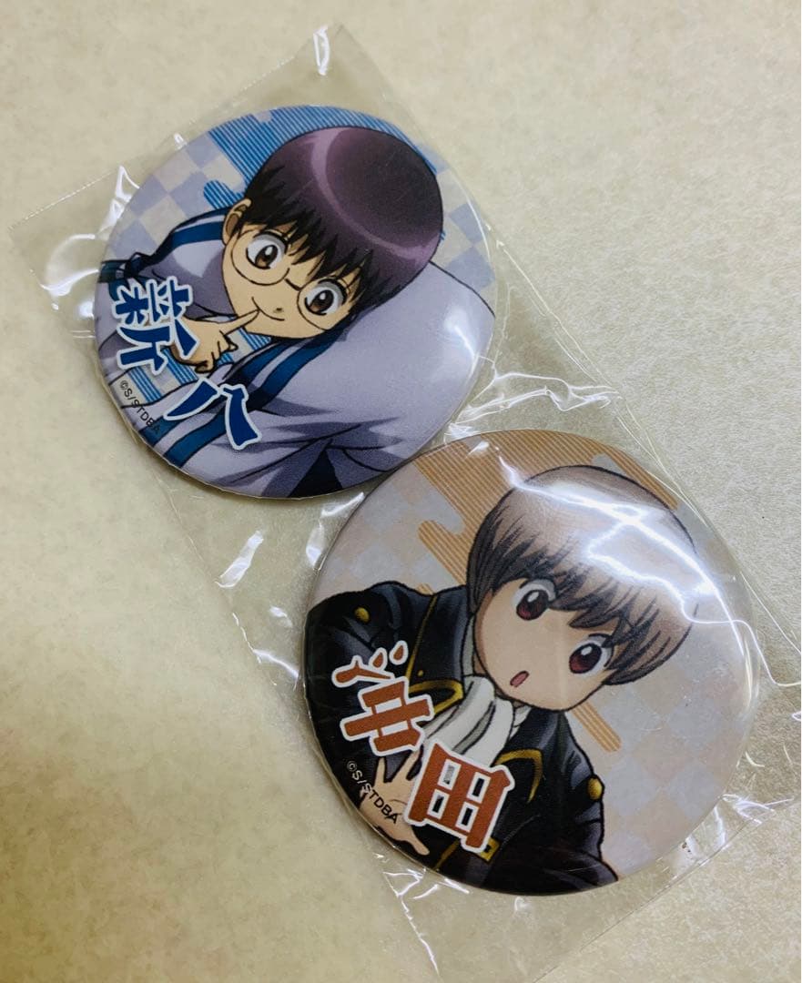銀魂 JF 幼少期 レア 缶バッジ セット　沖田総悟 新八　会場限定 銀魂 JF 幼少期 レア 缶バッジ セット 沖田総悟 新八 会場限定 - メルカリ