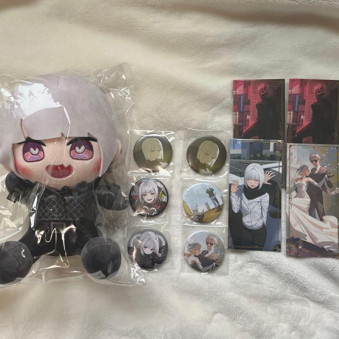 ヴァンねねくじ　Ａ賞　鬼野ねね　 ぬいぐるみ　コレクションカード　缶バッジ ヴァンねねくじ A賞 鬼野ねね ぬいぐるみ - メルカリ