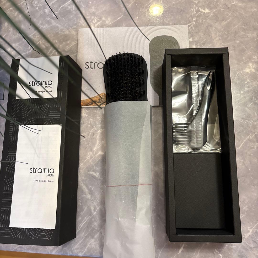 ★パットです。 strainia Care Straight Brush Amazon.co.jp: Strainia Straight Care Brush Pig Hair Boar Hair