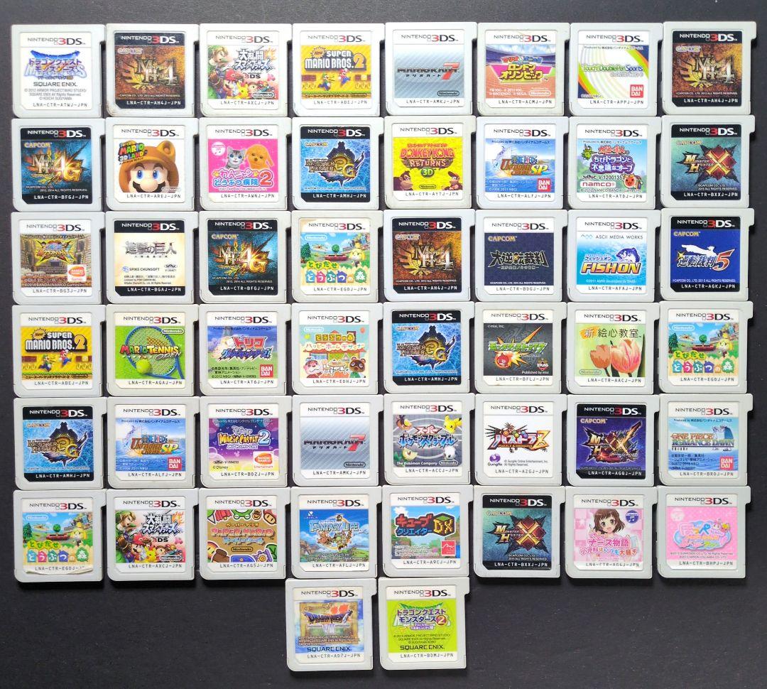 【ソフト単品】3DSソフト　50点セット　まとめ売り①　動作確認済み 3dsソフト まとめ売り セット まとめ - メルカリ