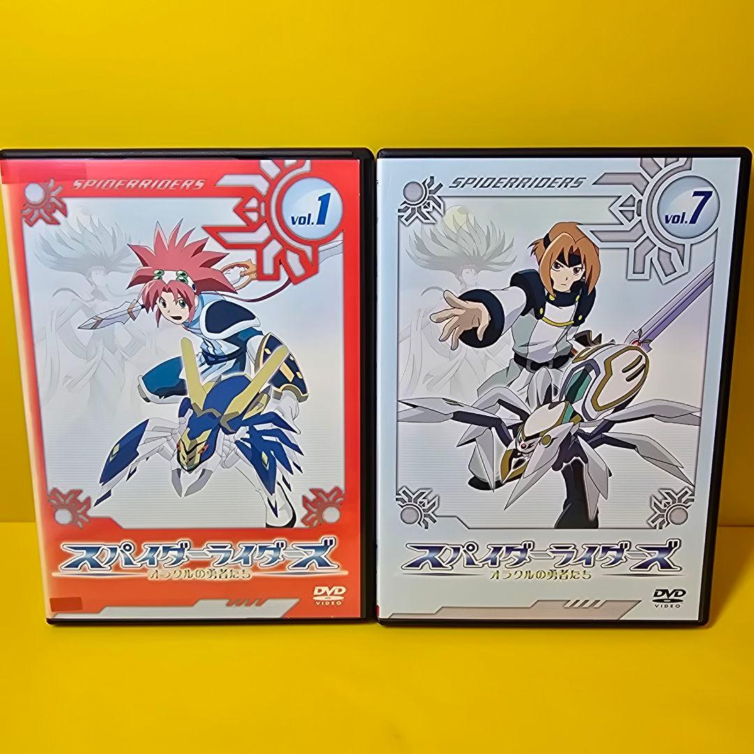 新品ケース交換済み　スパイダーライダーズ オラクルの勇者たち DVD全7枚 Amazon.co.jp: スパイダーライダーズ~オラクルの勇者たち~ [DVD
