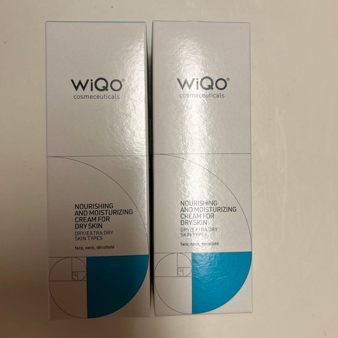 WIQO ワイコ　クリーム　２本セット WiQo（ワイコ） 保湿ナリシングクリーム (乾燥肌用）ワイコ フェイス