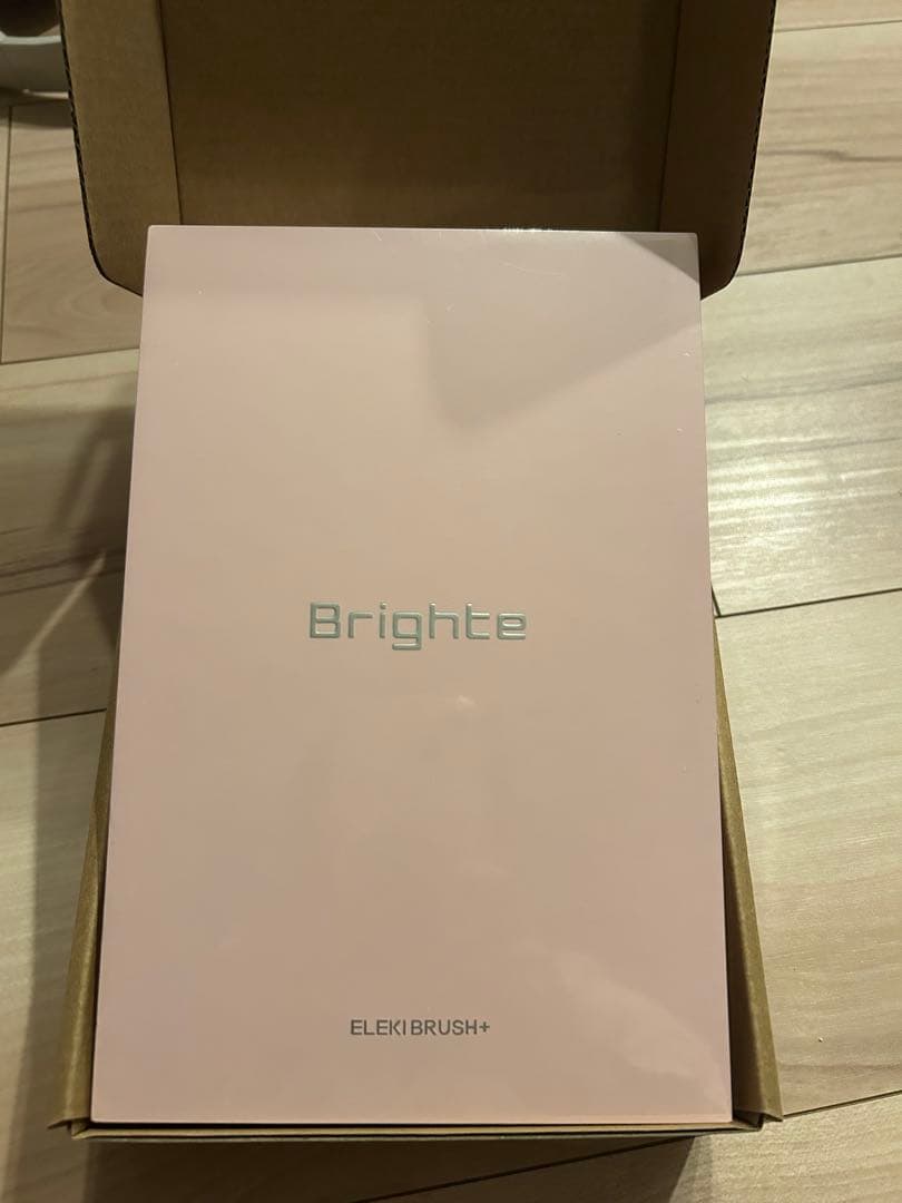 Brighte エレキブラシピンク 待望の新色！シリーズ累計75万個突破の美容家電ブランドBrighteの人気