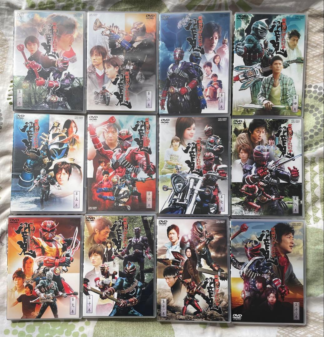 仮面ライダー響鬼 全12巻DVDセット セル版 美品 Amazon.co.jp: 仮面ライダー響鬼 DVD全12巻セット : DVD