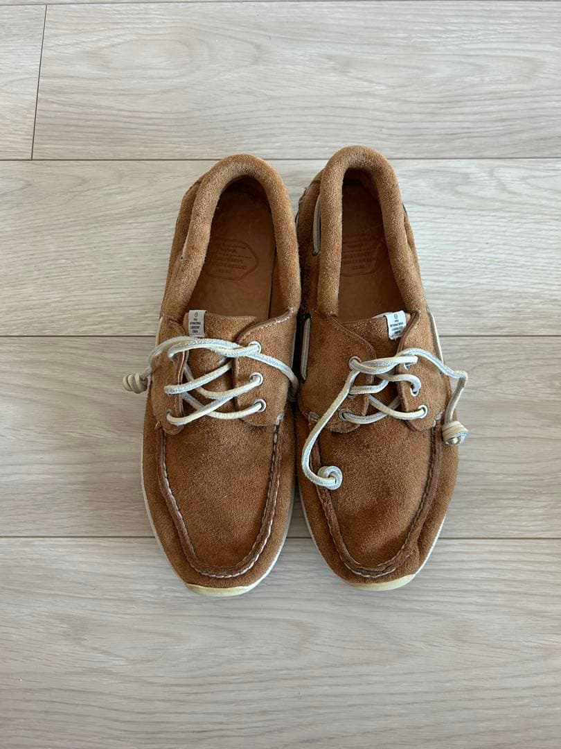 visvim. デッキシューズ　スエード VISVIM YUCCA MOC-FOLK / ビズビム UK産カーフスエード 牛革 モカシン