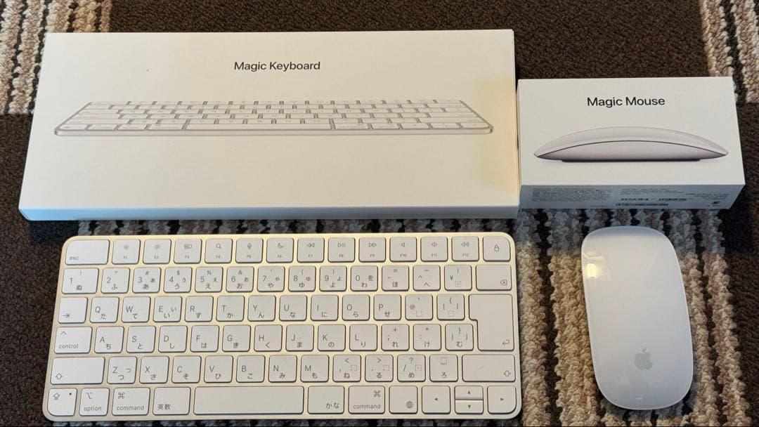 美品：マジックキーボード (USB-C) 日本語＋マジックマウス（USB-C） Magic Keyboard（USB-C）レビュー｜デザインから使用感まで完璧なMac用