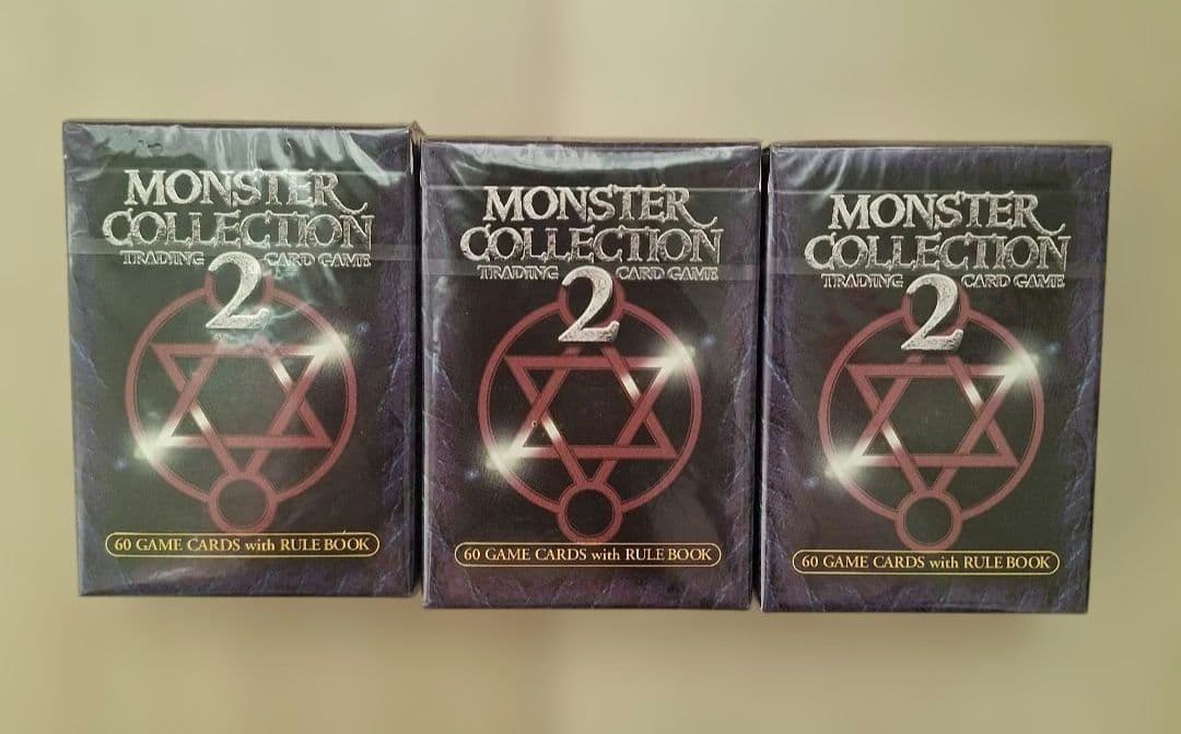 ☆ 新品、未開封 モンスター・コレクション2 スターターパック 3個セット ☆ Yahoo!オークション -「モンスターコレクション スターター」の落札