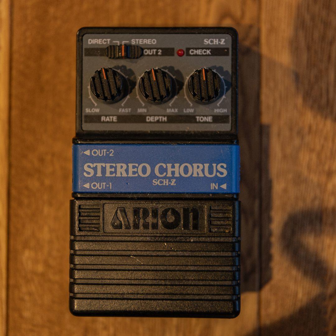 ギター ARION STEREO CHORUS SCH-Z ARION「SCH-Z」レビュー：マイケル・ランドウも愛した3次元コーラス