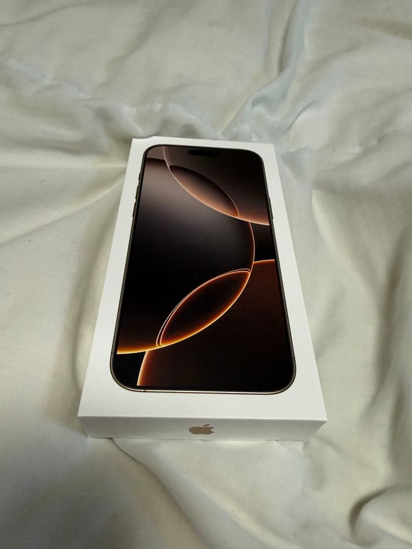 iOS18.7 iPhone 16 Pro Max 256 デザートチタニウム iPhone 16 Pro Max 256GB - デザートチタニウム（SIMフリー）[整備済