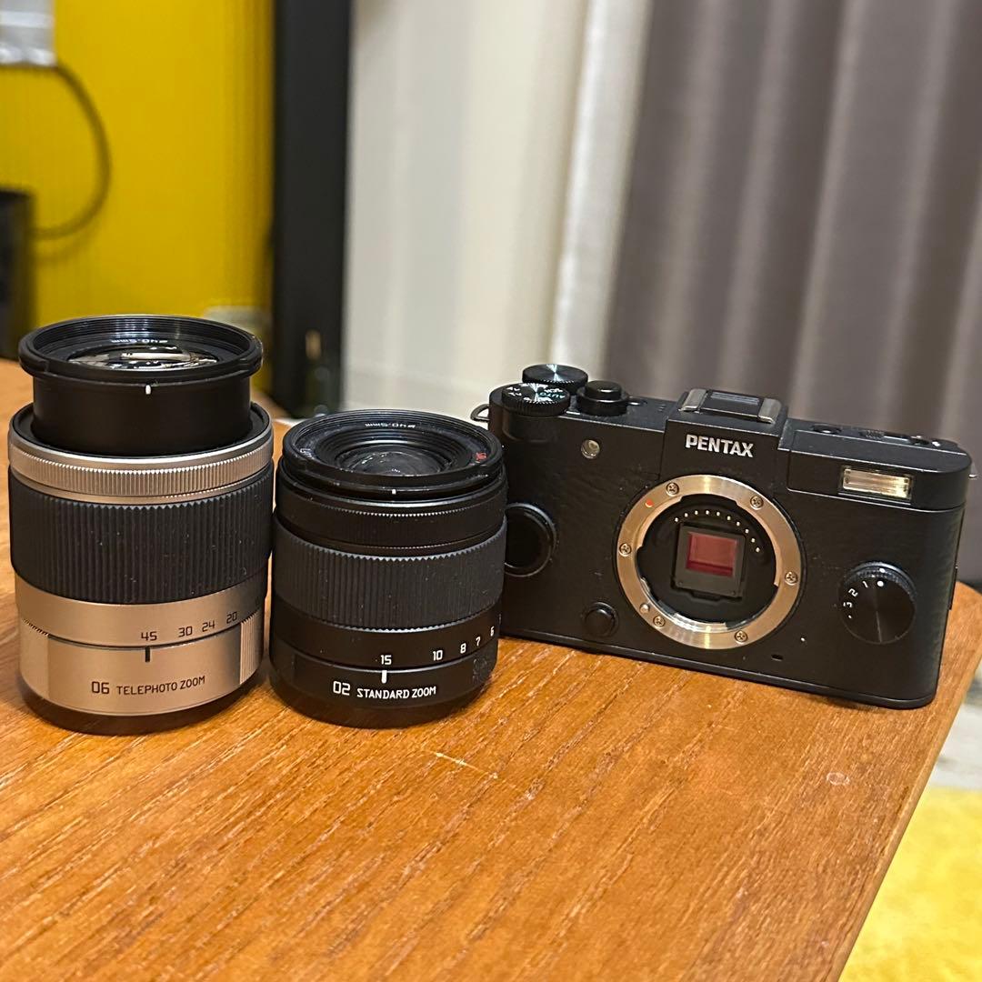 PENTAX 中古　Q-S1 ブラック　ズームレンズ2個付き　ミラーレスカメラ 楽天市場】【中古】【1ヶ月保証】 ペンタックス PENTAX Q-S1 レンズ