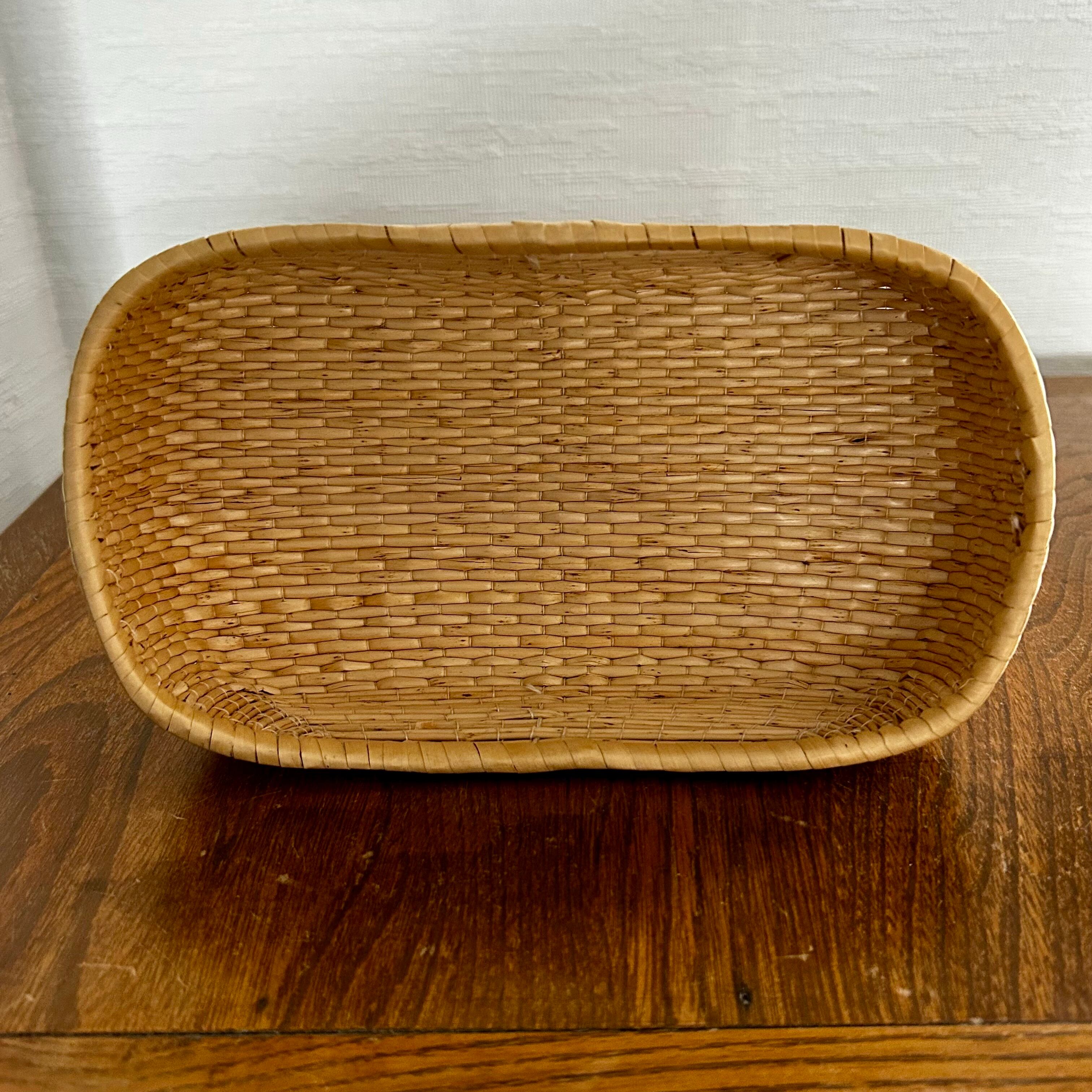 豊岡杞柳細工 飯行李 | 古道具とれじ