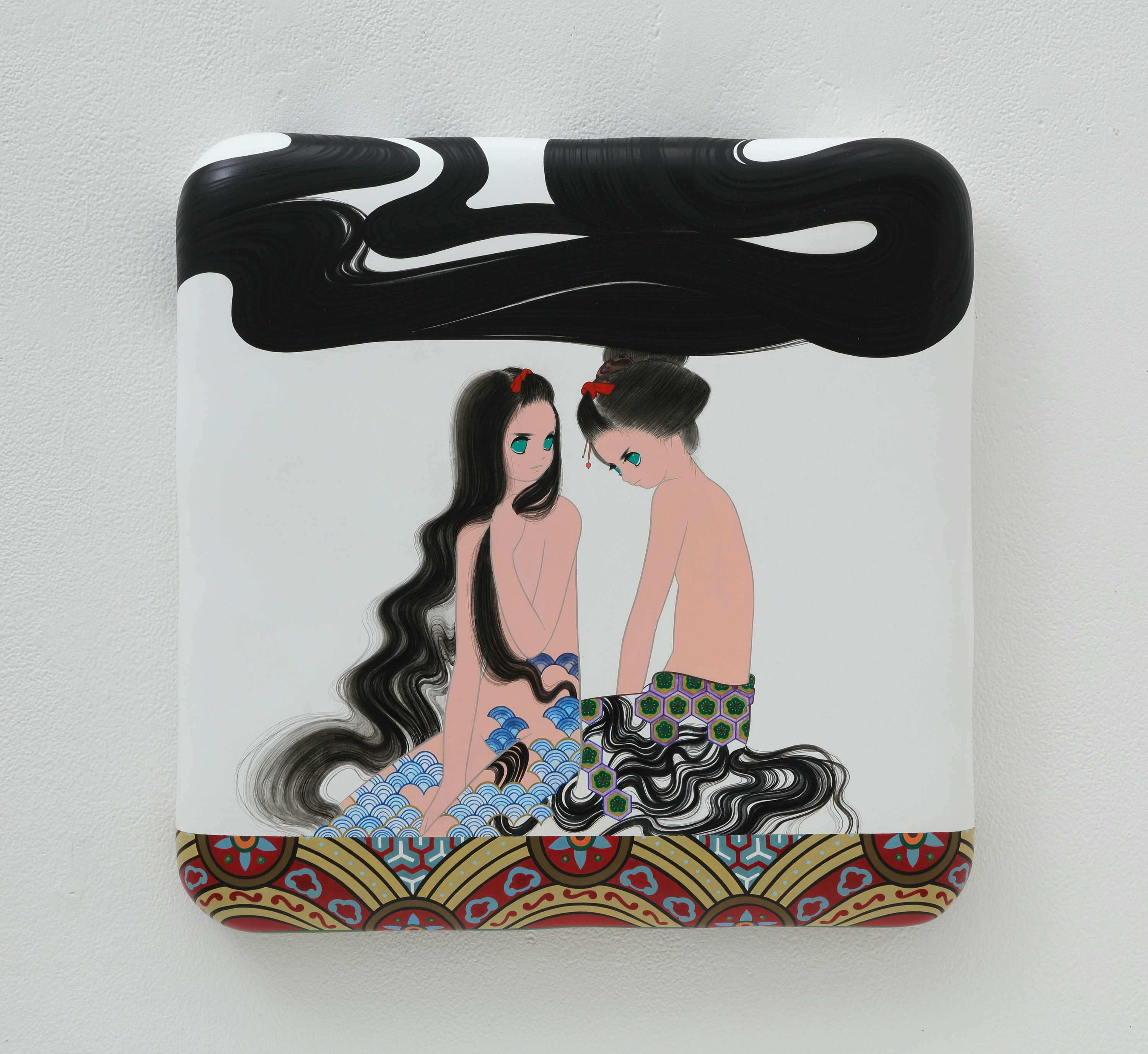 会場全体がひとつの情景に。山口藍が5年半ぶりの新作展「今と古ゝに