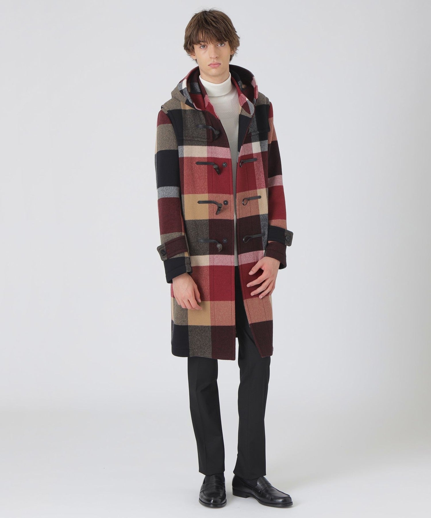 10th ANNIVERSARY】【一部店舗限定】MAPELスライバーチェックダブル