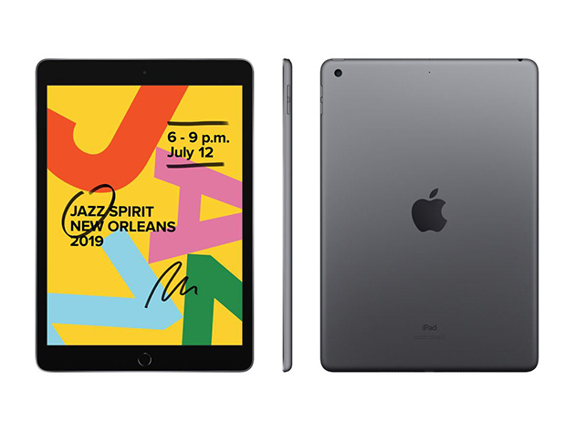 Apple iPad (2019) 7th Gen 32GB WiFi Space Gray (Refurbished