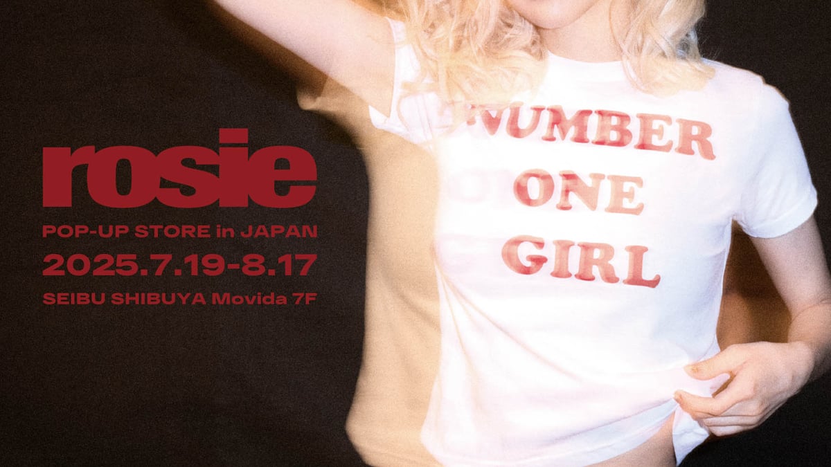 BLACKPINK ロゼのポップアップが西武渋谷店で開催 限定アイテムを販売